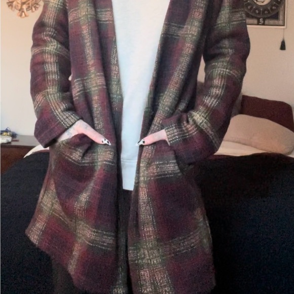 Never worn UNIF Plaid Cardigan urban outfitters - Picture 5 of 9